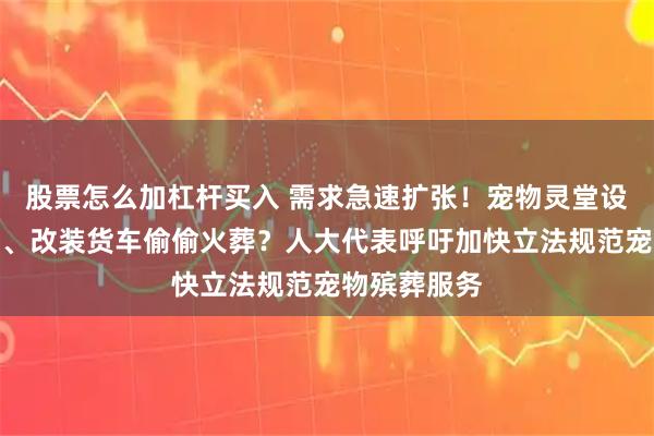 股票怎么加杠杆买入 需求急速扩张！宠物灵堂设在居民楼下、改装货车偷偷火葬？人大代表呼吁加快立法规范宠物殡葬服务